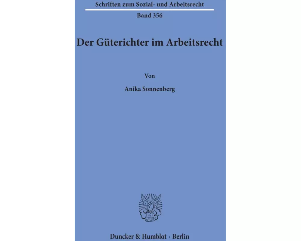 Der Güterichter im Arbeitsrecht