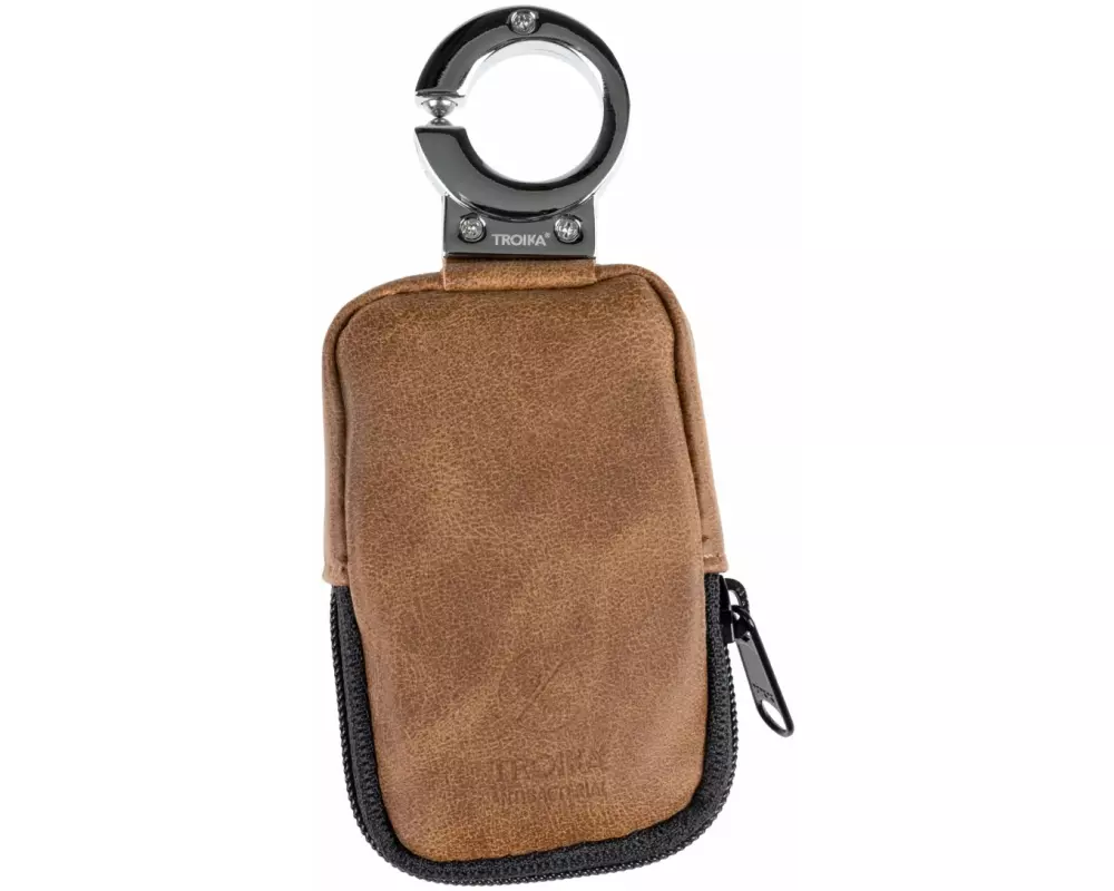 Troika Schlüsselanhänger Clean Click 55 x 20 x 125 mm, Braun