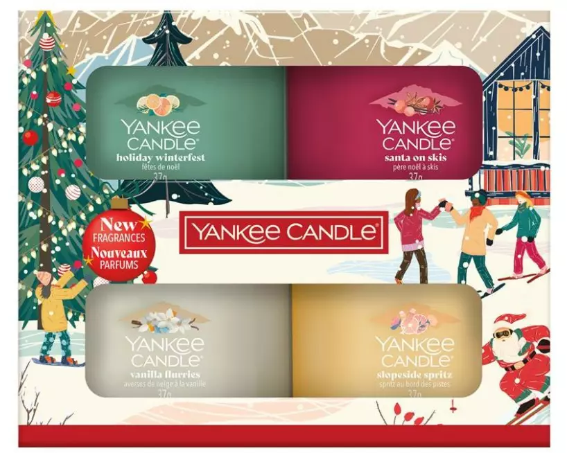 Yankee Candle Signature Kerzenglas Après Ski 4 x 37 g