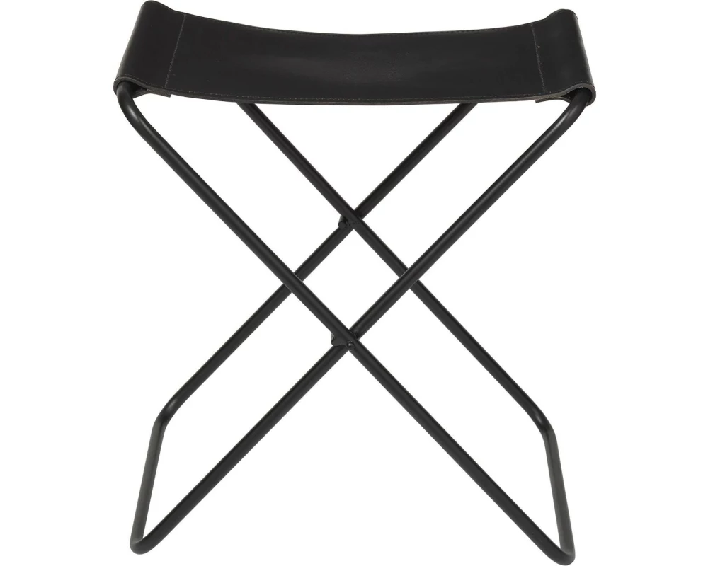 Broste Copenhagen Nola Eisen/Leder/Stahl, Schwarz