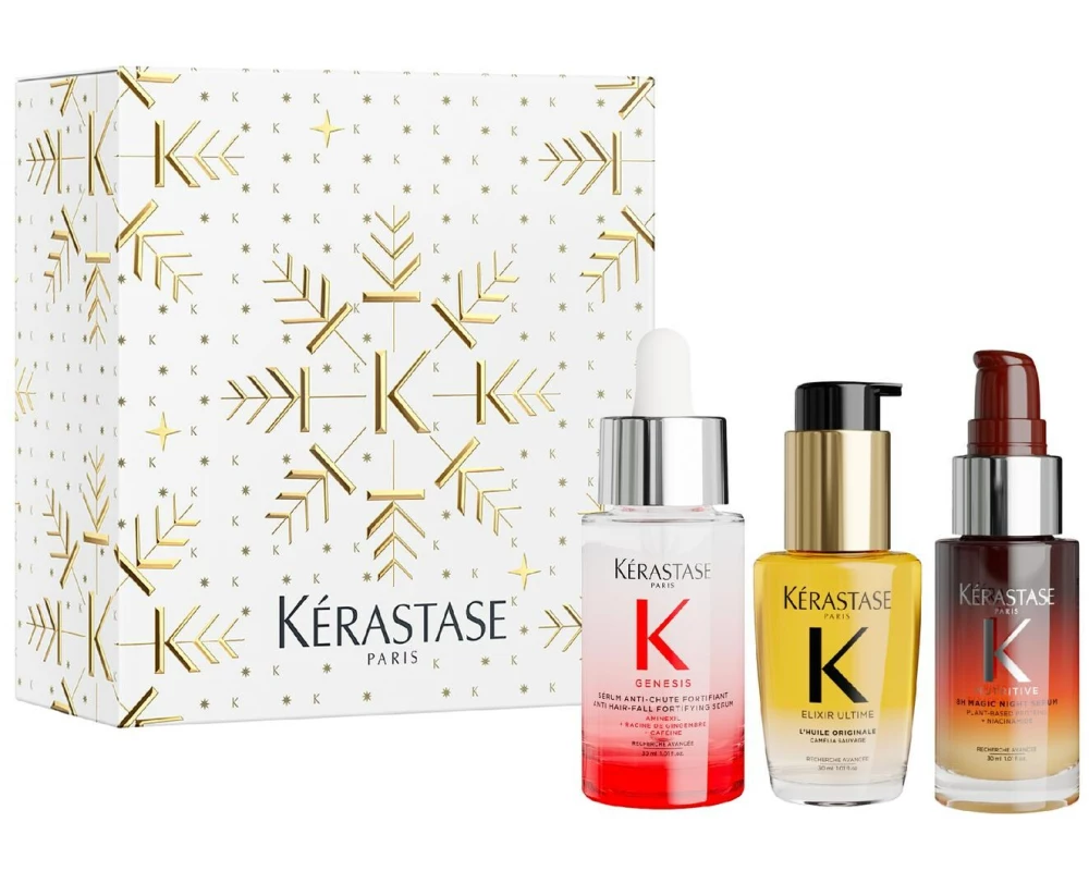 Kérastase Geschenkset Mini Trio XMas Set für alle Haartypen