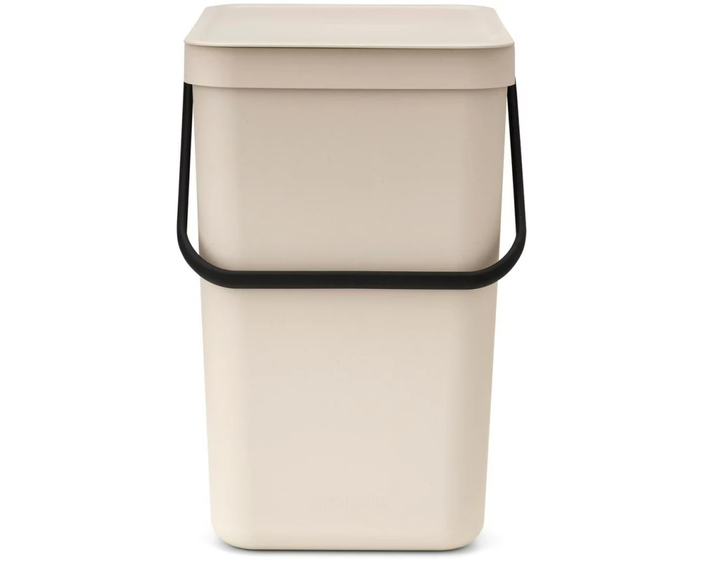 Brabantia Recyclingbehälter Sort & Go 25 l, Beige