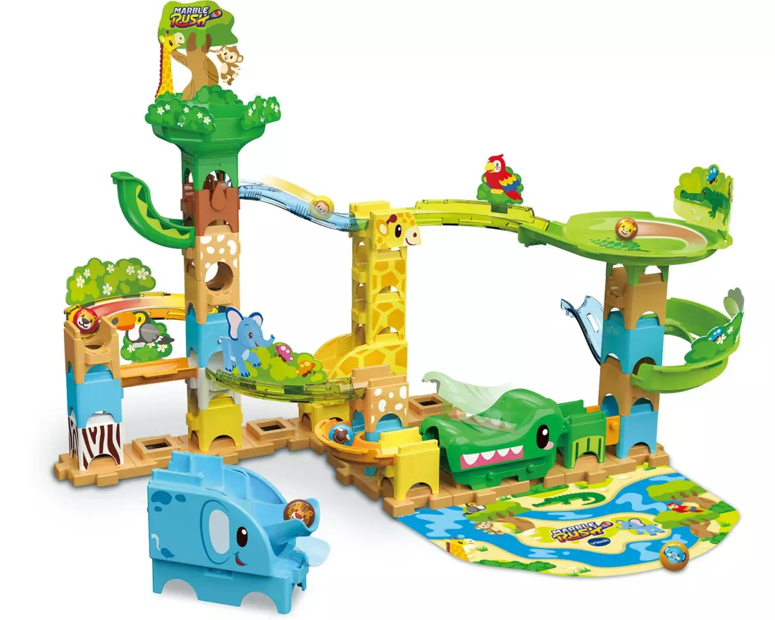 Vtech Kugelbahn Marble Rush Junior Animal Set J100 -FR-