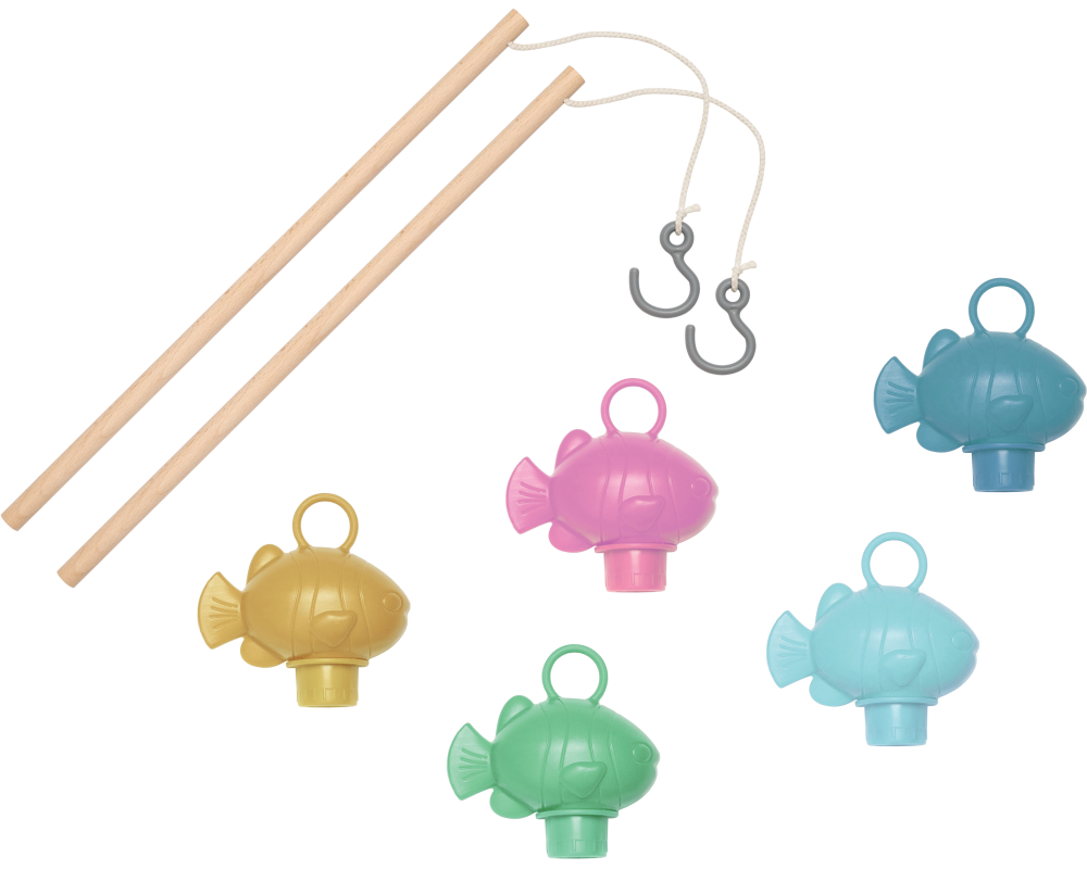 JABADABADO Fischspiel 9x5cm W7293 für Badewanne