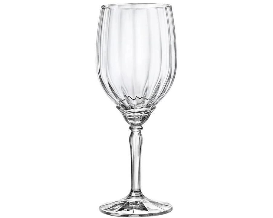 Bormioli Rocco Weissweinglas Florian 380 ml, 6 Stück, Transparent