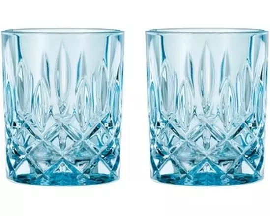 Nachtmann Whiskyglas-Set Noblesse-Aqua, 2 Stück