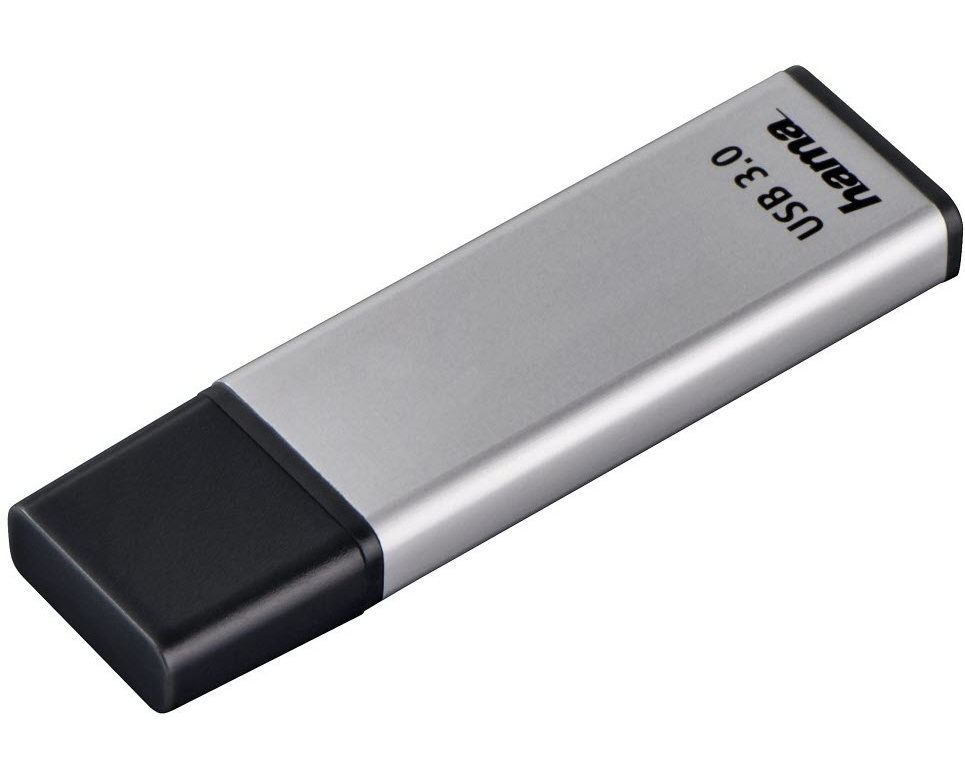 HAMA USB-Stick Classic 181053 3.0, 64GB, 40MB/s, Silber