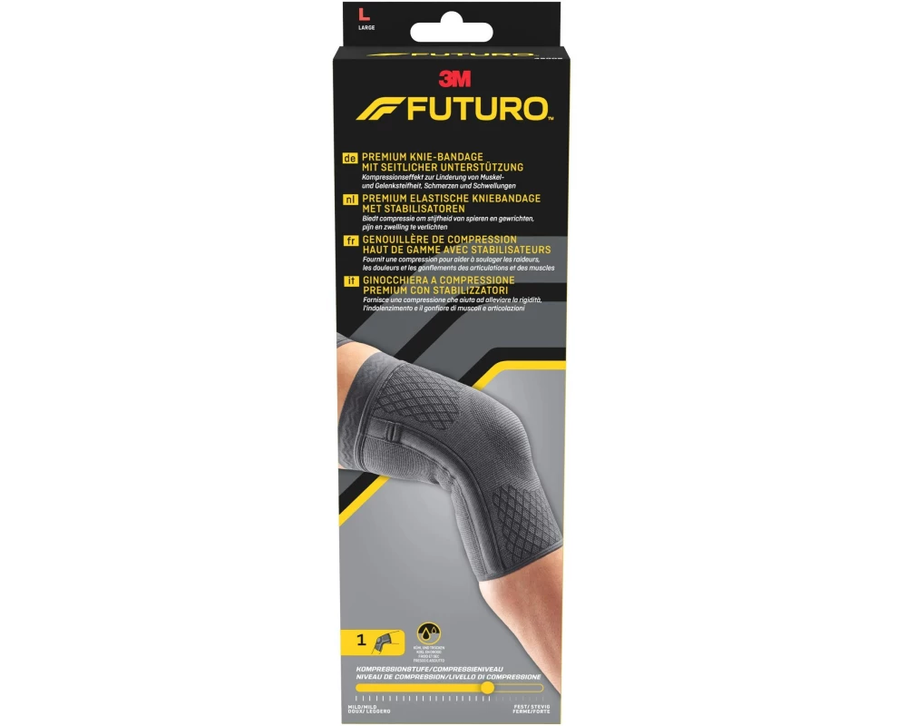 3M Futuro Premium Knie-Bandage mit seitlicher Unterstützung L