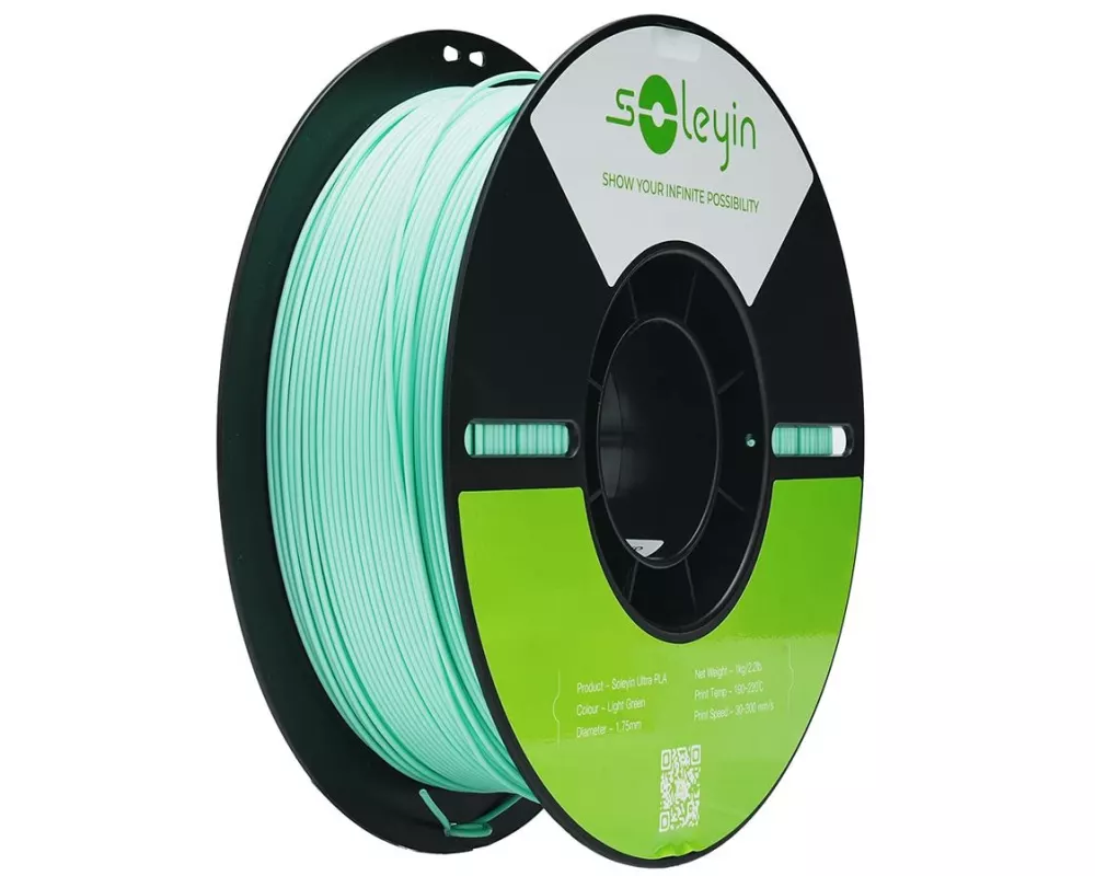 Creality Filament Soleyin Ultra-PLA Hellgrün 1.75 mm 1.29 kg