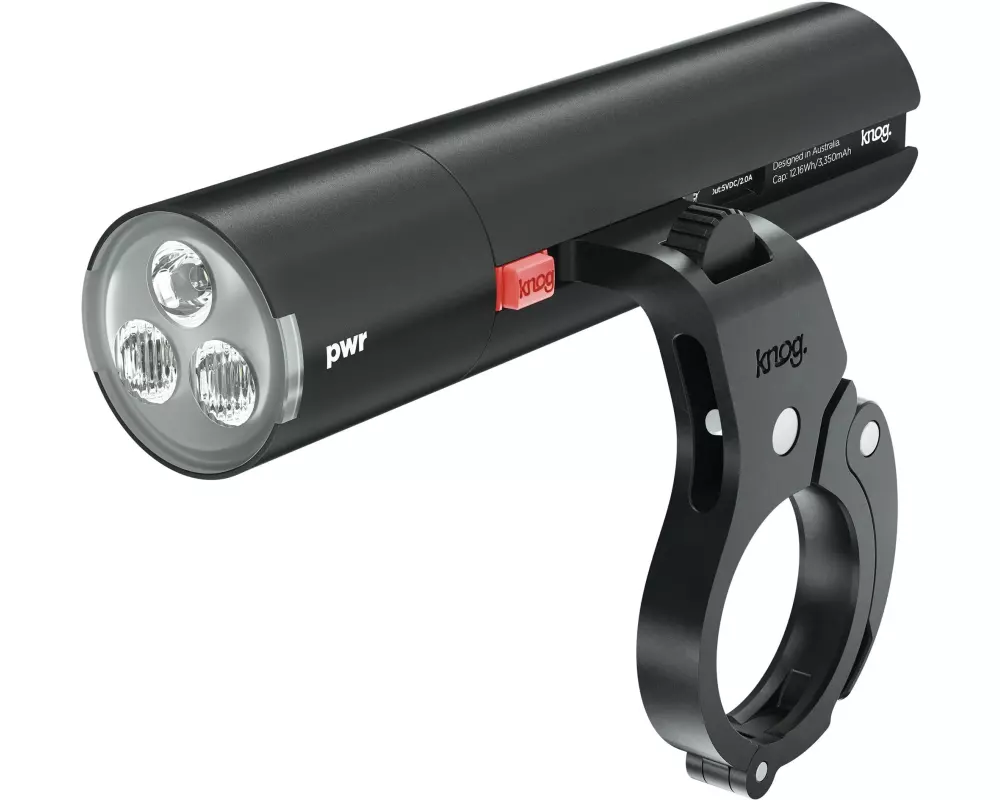 knog. Velolampe PWR Road 700 Vorne, Schwarz