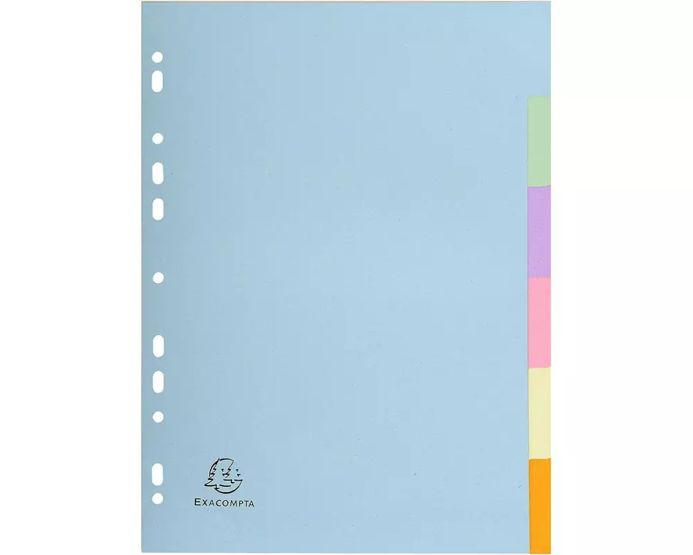 Exacompta Register A4 6 Taben