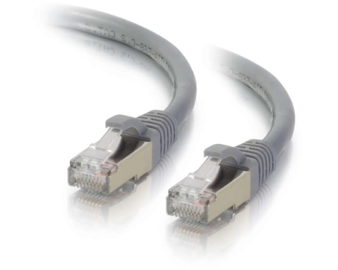 10m CAT6A Shielded Patch Cable Grey