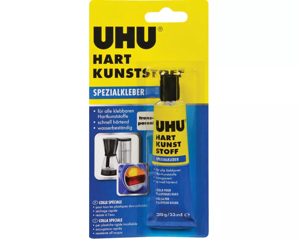 UHU Spezialkleber Hart Kunststoff 30 g