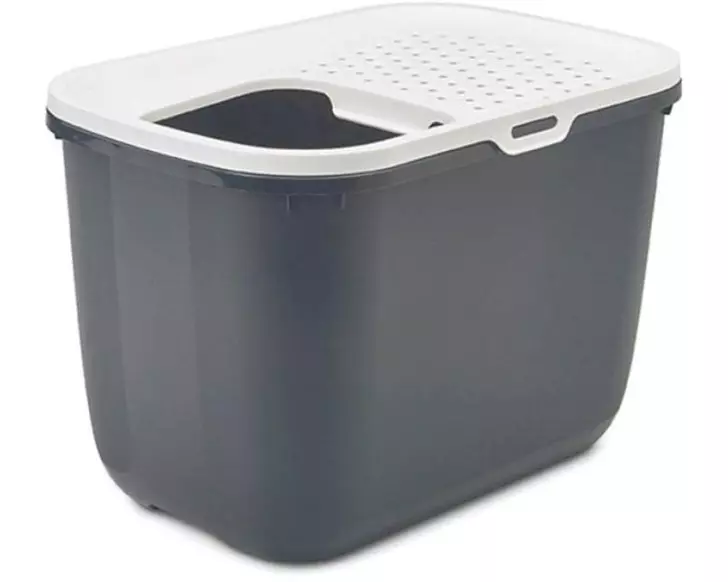 Savic Hop In Kunststoff Weiss Anthrazit 58.5 x 39 x 39.5 cm
