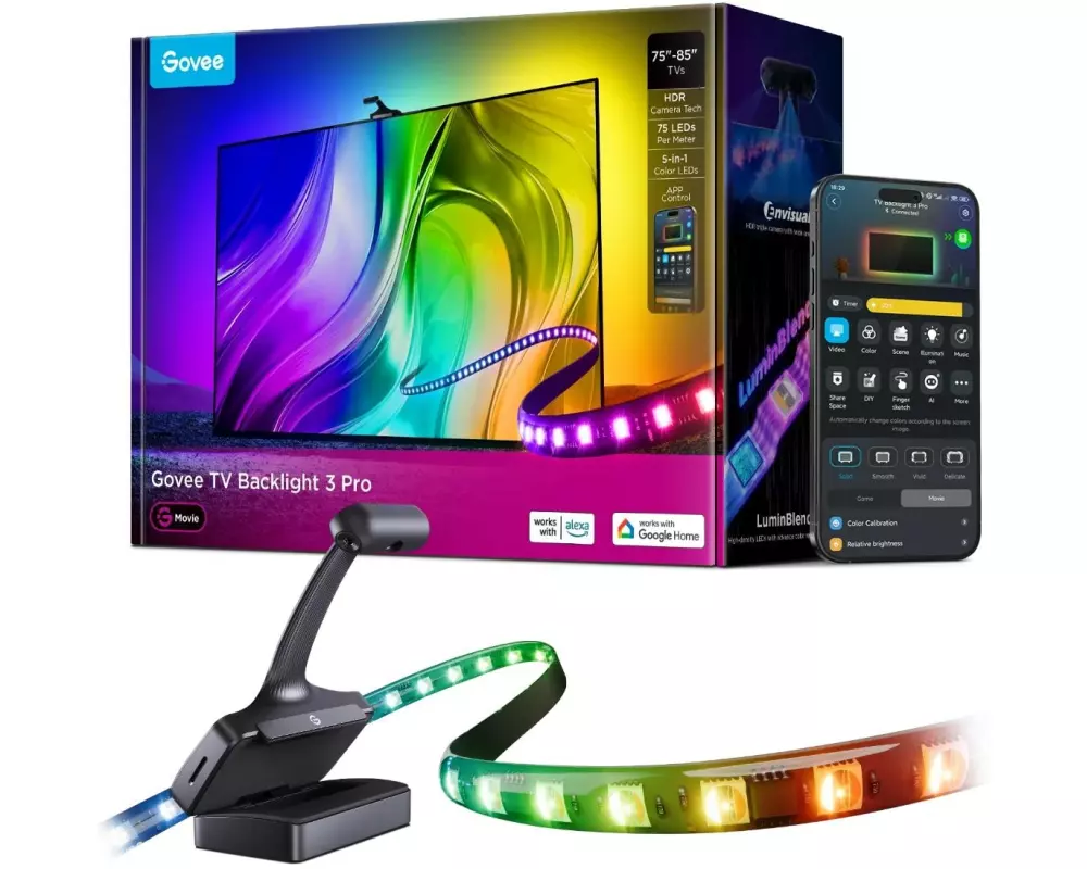 Govee TV Three Cam Backlight Envisual