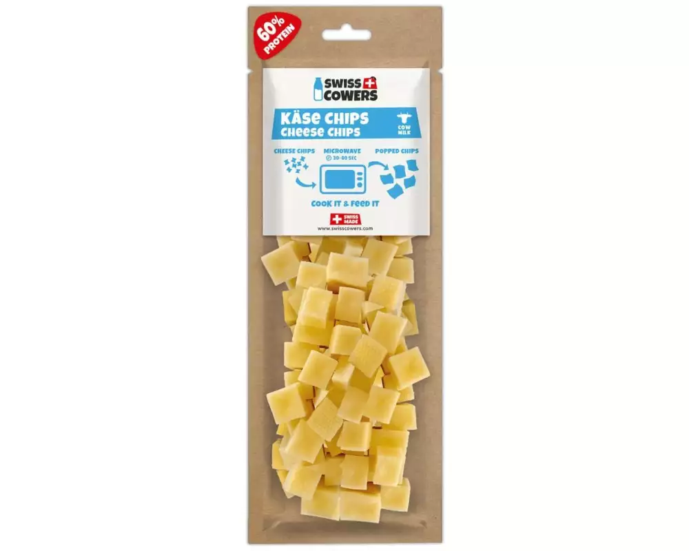 Swiss Cowers Leckerli Käse Chips, 80 g