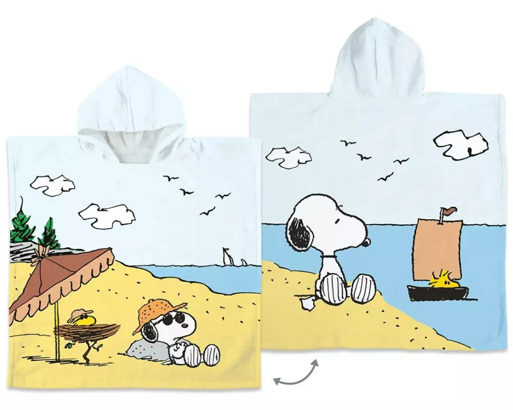 Herding Baby-Poncho Peanuts Beach, 60 x 120 cm