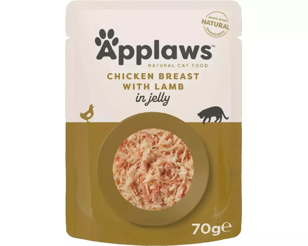 Applaws Nassfutter Huhn und Lamm Jelly 70 g
