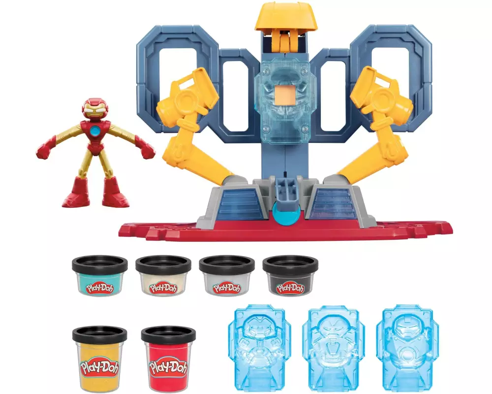 Play-Doh Knetspielzeug Marvel Iron Man: Buntes Labor