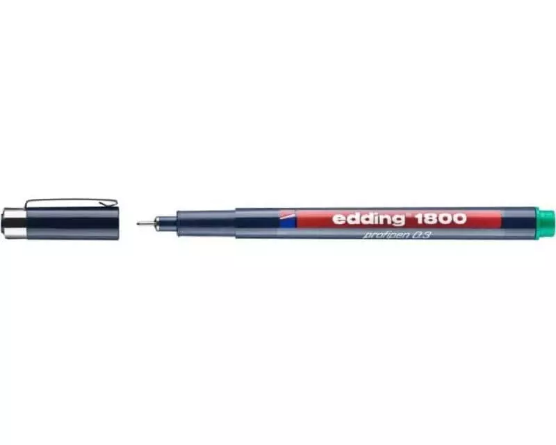 edding Profipen 1800 0.35 mm, Grün