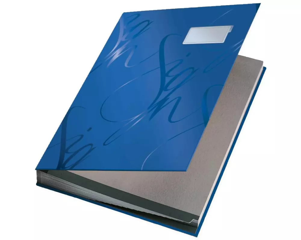 Leitz Unterschriftenmappe Design Blau