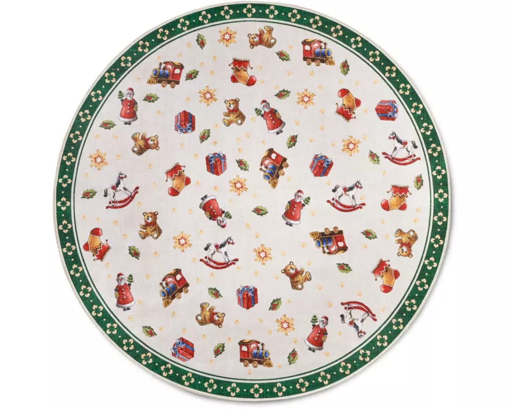 Villeroy & Boch Weihnachtsteppich Nostalgic 150 cm, Grün