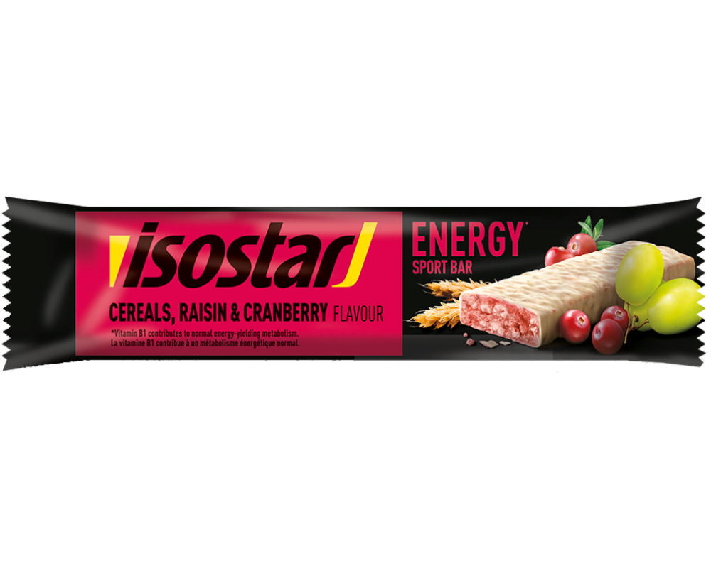 ISOSTAR Energy Raisin-Cranberry 2568 40g, 30 Stk.