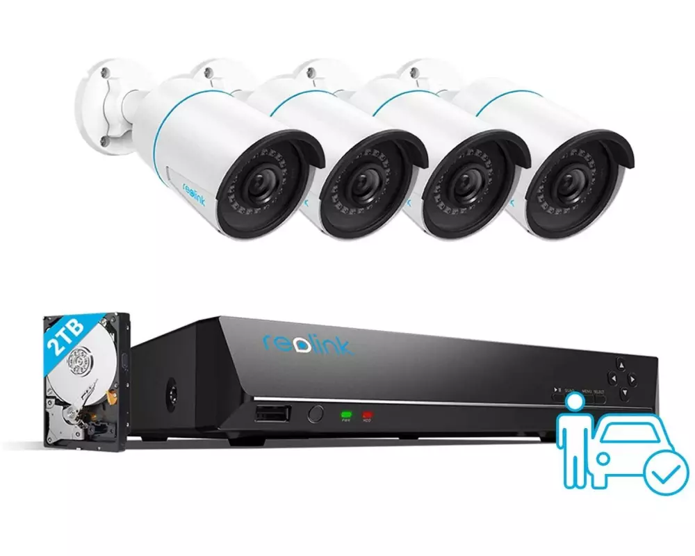 Reolink Überwachungsset RL-RLK8-410B4-A