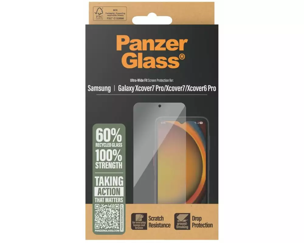 Panzerglass Displayschutz Ultra-Wide Fit