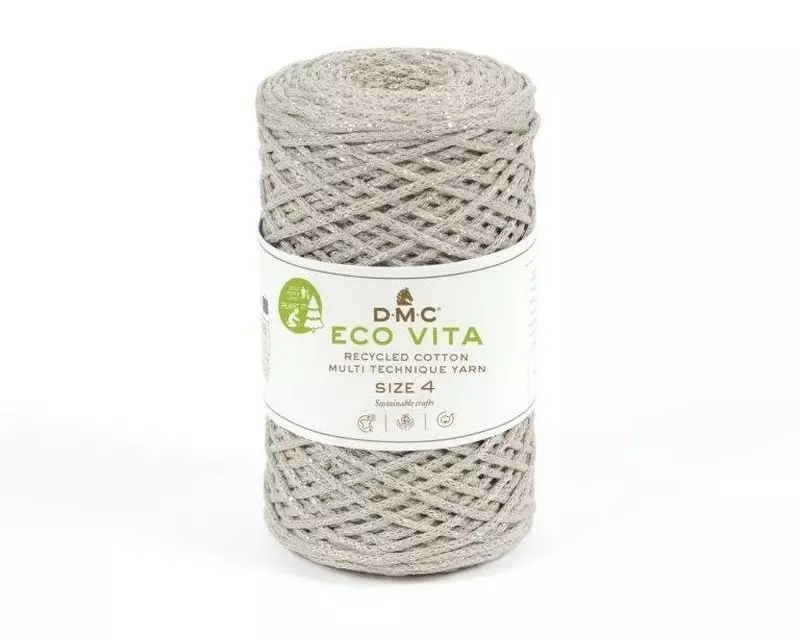 DMC Wolle Nova Vita 2.5 mm, 250 g, Metallic Silber