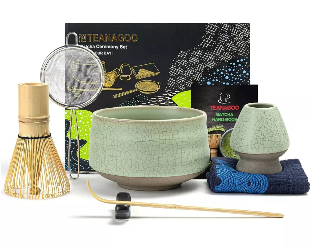 TEANAGOO Matcha Set 0.51 l, Hellgrün