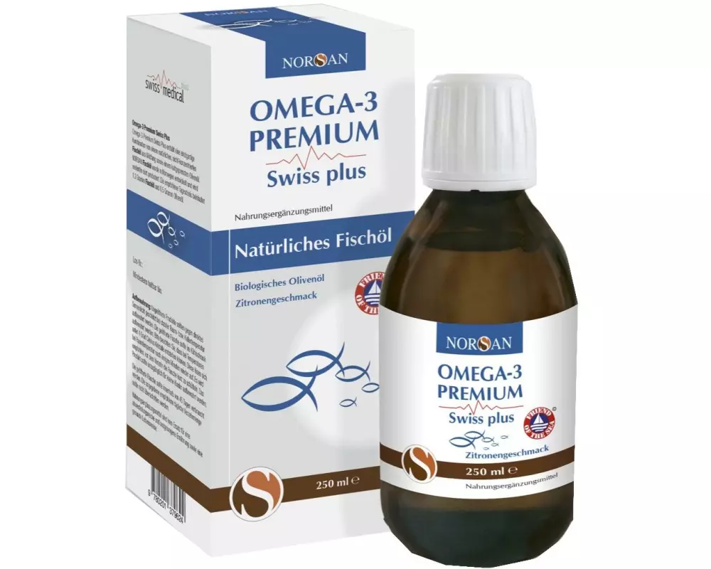 Norsan Omega-3 Premium Swiss plus Öl 250 ml