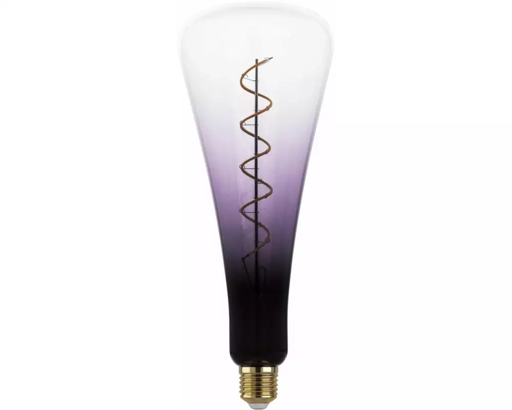 EGLO Leuchten Lampe 4 W E27 Schwarz-Transparent-Violett