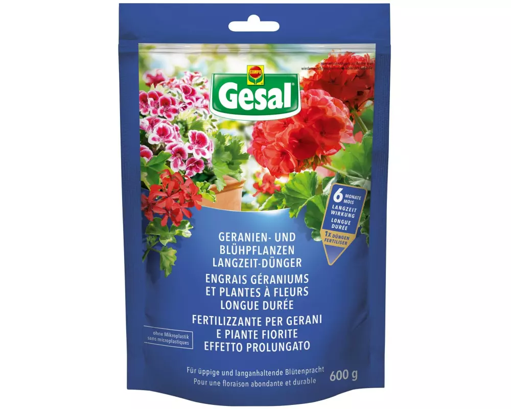 Gesal Geranien und Blühpflanzen Langzeit-Dünger 600 g