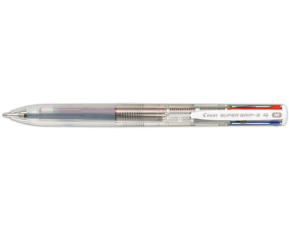 Pilot Kugelschreiber Super Grip G 1.0 mm, Blau/Schwarz/Rot/Grün