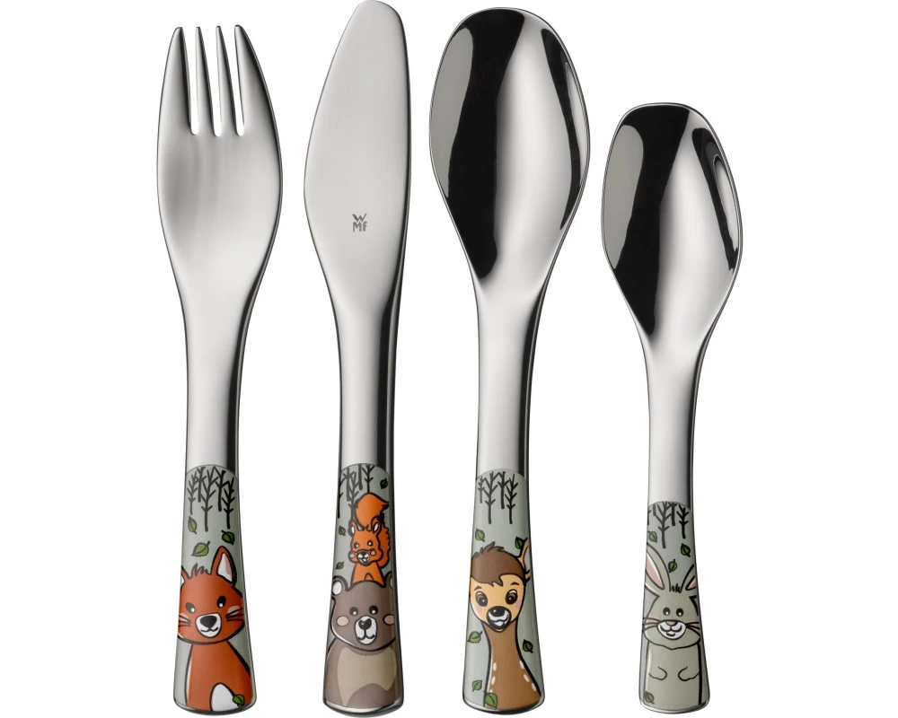 WMF Kinderbesteckset Forest Friends 4-teilig
