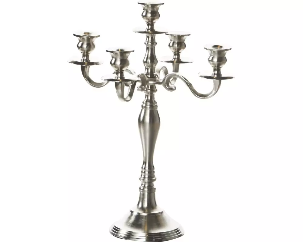 balthasar Kerzenständer Silber, 31 x 40 cm