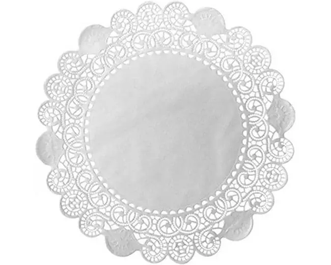 Duni Tortenspitzen rund 30 cm, 250 Stück, Weiss