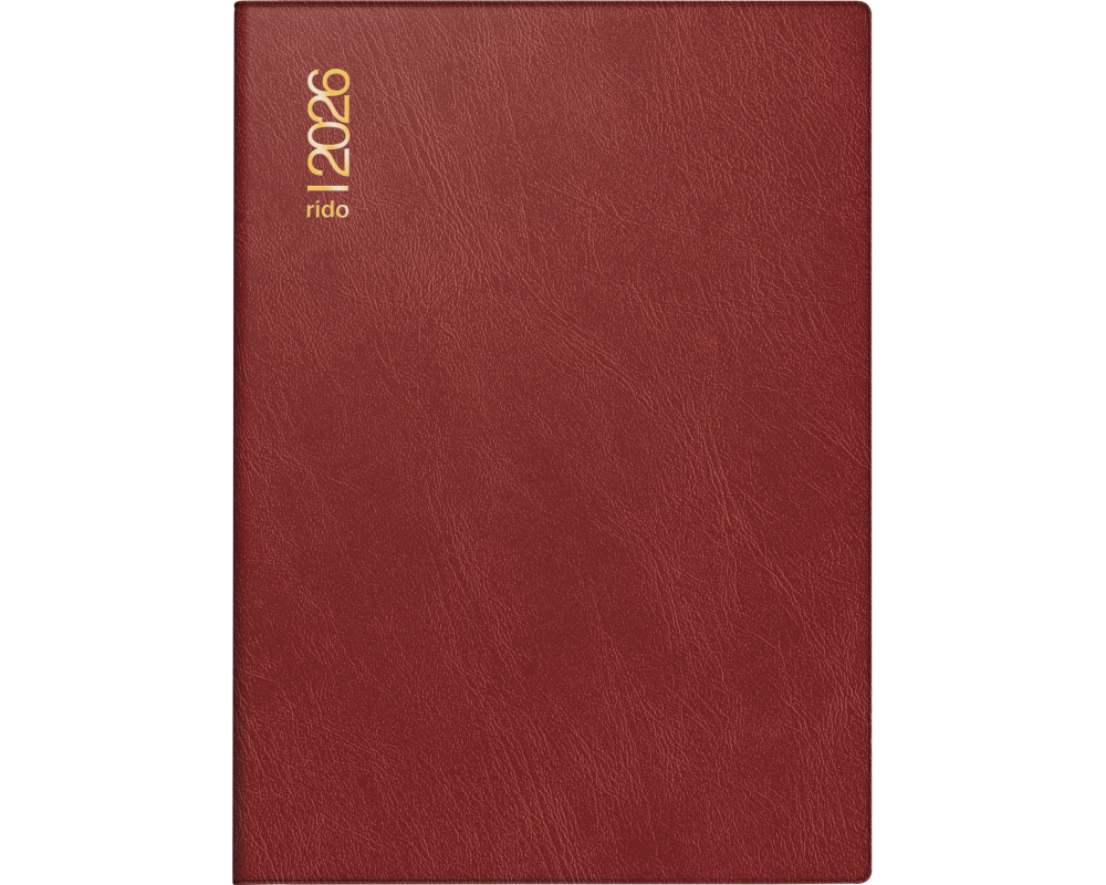 RIDOIDE Technik III PVC 2026 7018242296.26 1T/1S bordeaux DE 10x14cm