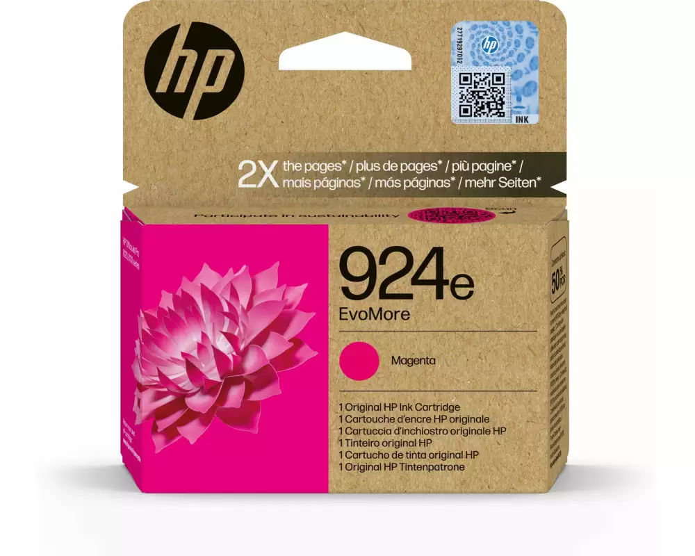 HP Tinte Nr. 924e (4K0U8NE) Magenta