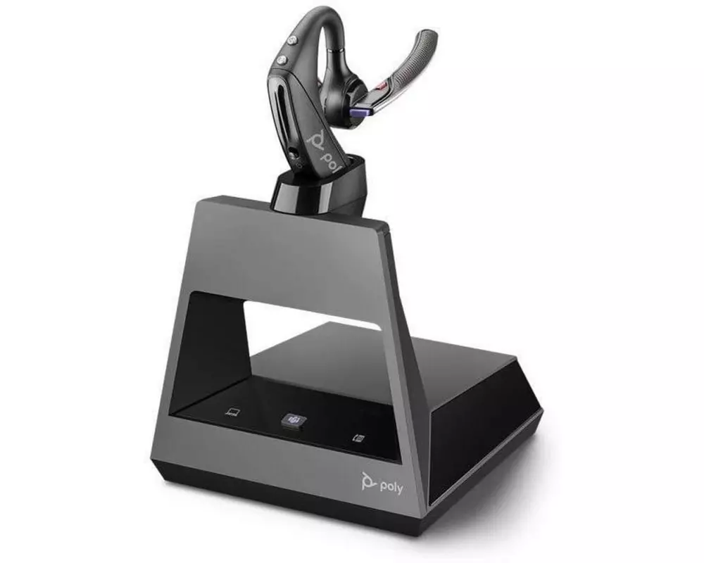 Poly Headset Voyager 5200 Office Teams USB-C, 2-Way Base