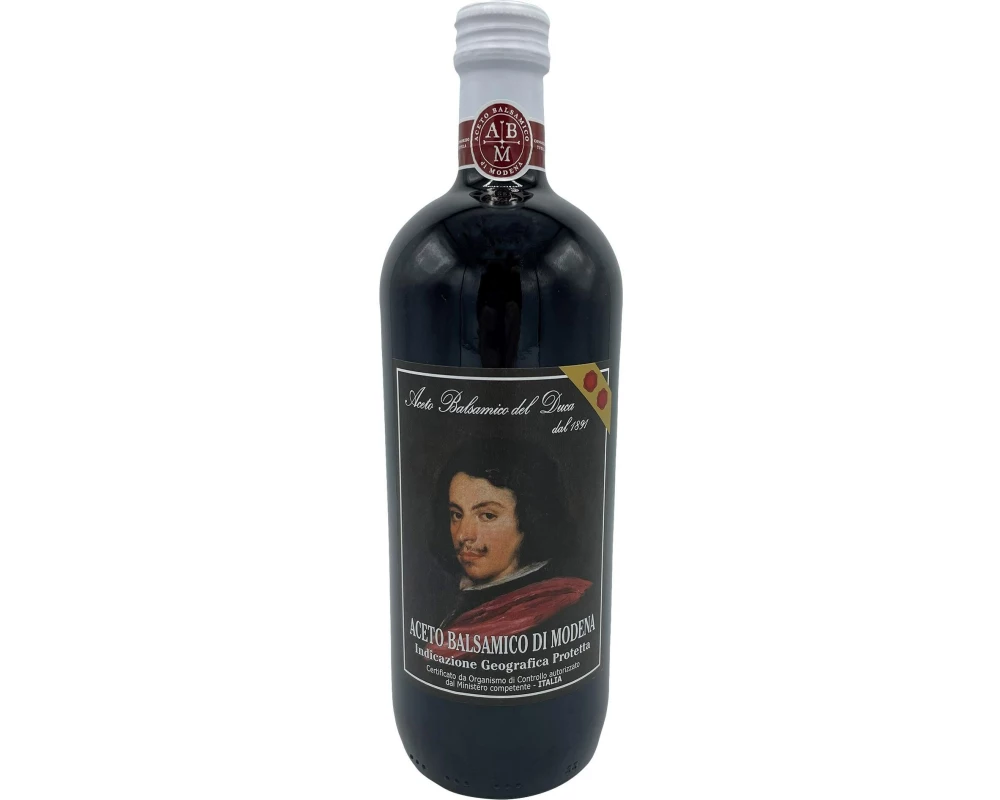 Del Duca Essig Aceto Balsamico di Modena Weisse Kappe 1000 ml