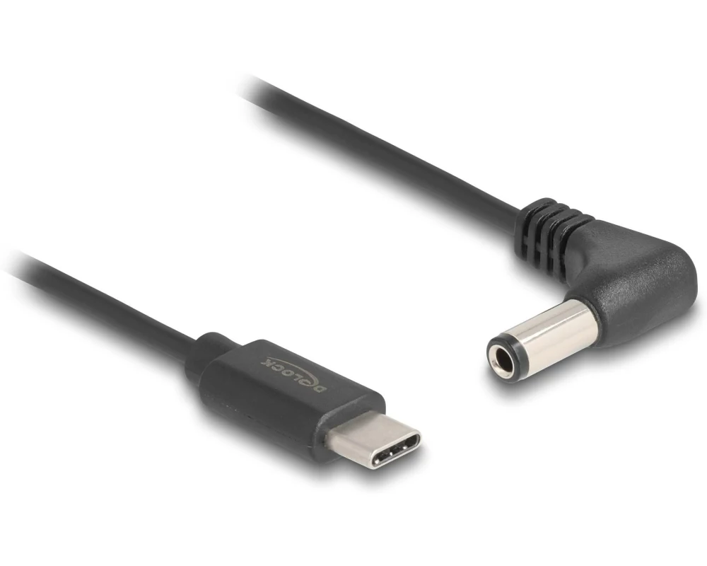 Delock USB-Stromkabel Hohlstecker 5.5/2.5 mm USB-C - Spezial 1.5 m
