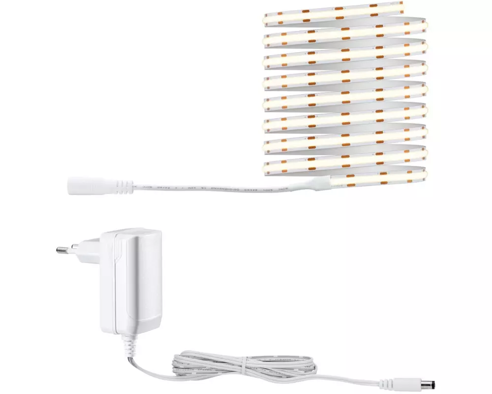 Paulmann LED-Stripe SimpLED Strip Set COB, 3000 K, 3 m, Weiss