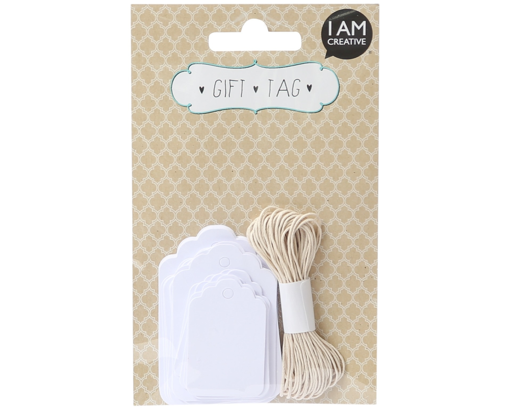 I AM CREATIVE Geschenkanhänger 4088.56 BOHO Tag Set II, 30 Stück