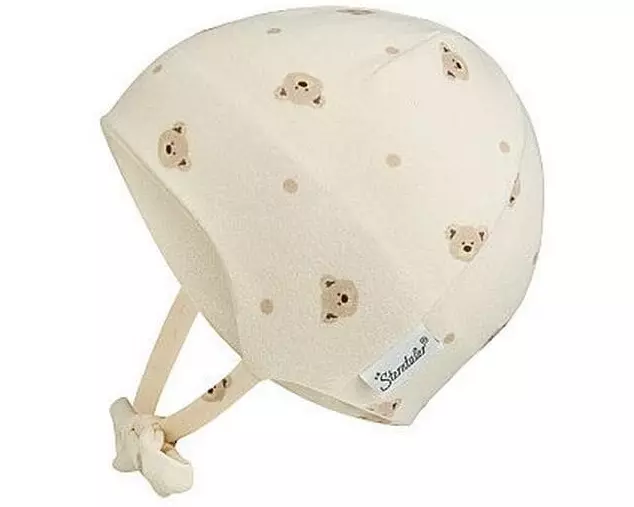 Sterntaler Mütze Beanie Bärchen Ecru Gr. 41