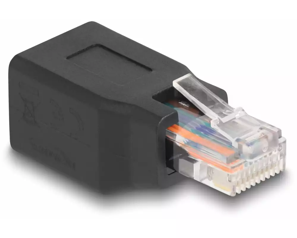Delock Netzwerkadapter RJ45/RJ48/RJ50 Stecker/Buchse 1 Stück