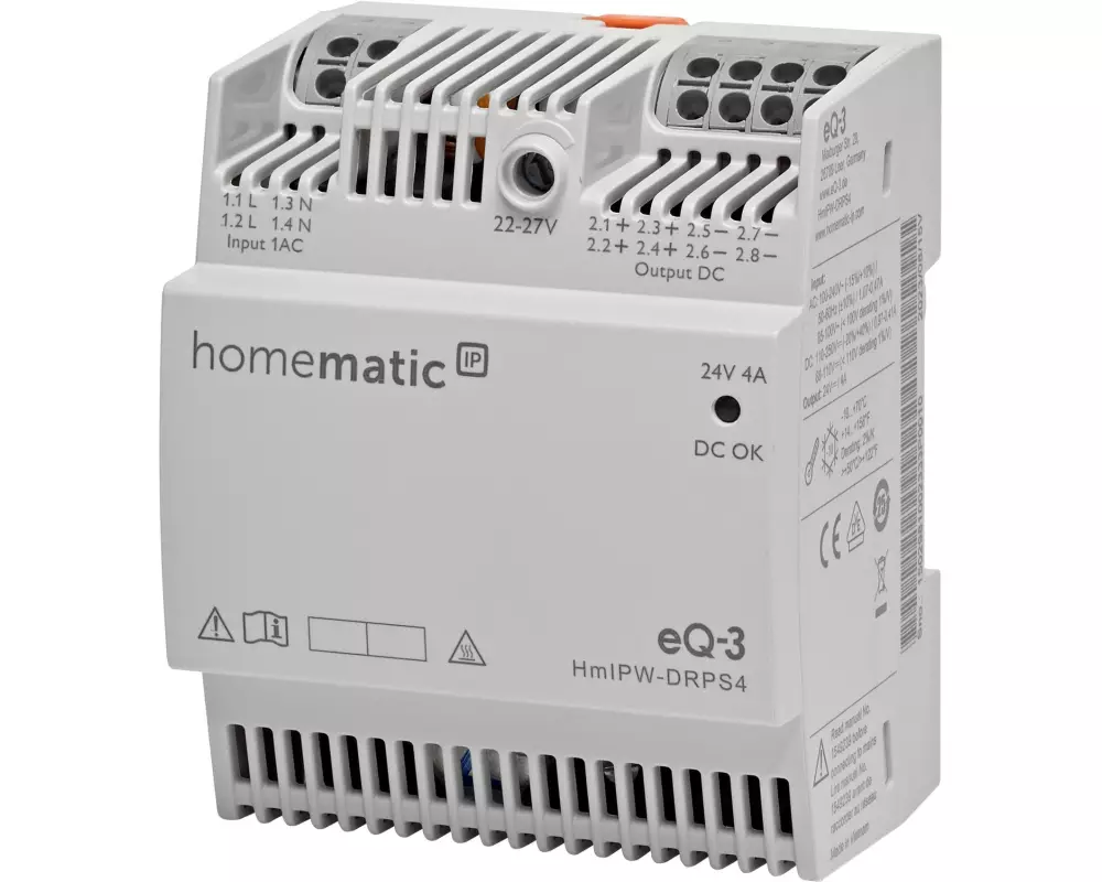 Homematic IP Wired Wired Netzteil 4A 96 W