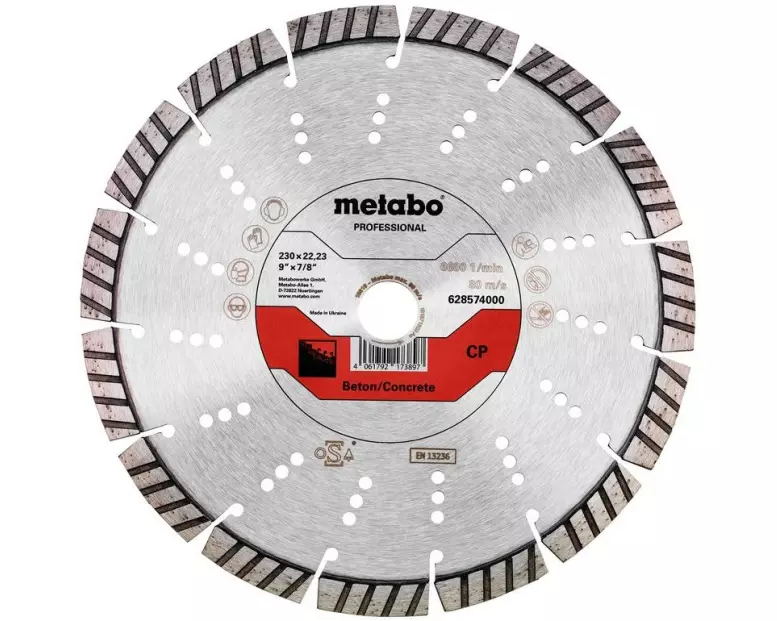 Metabo Trennscheibe CP Beton Professional Diamant 230 mm