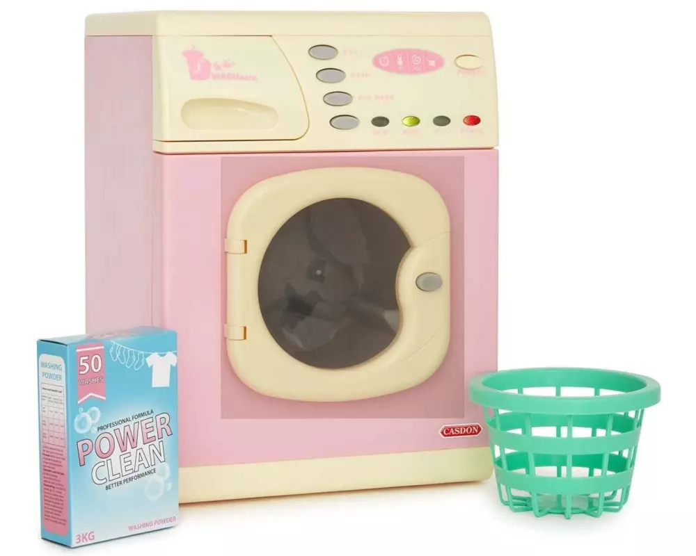 Casdon Spiel-Haushaltsgerät Waschmaschine pink